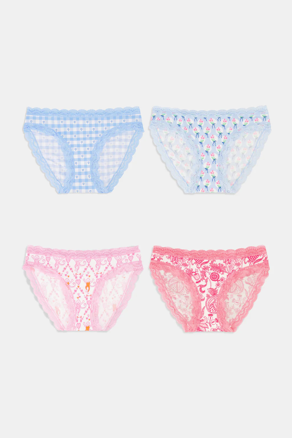 Classic Core Bikini 4 Pack | Roller Rabbit