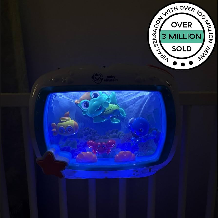 Baby Einstein Sea Dreams Soother Musical Crib Toy and Sound Machine, Newborn and up | Amazon (US)