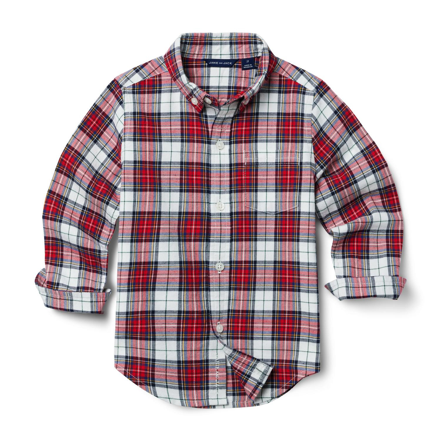 Tartan Flannel Shirt | Janie and Jack