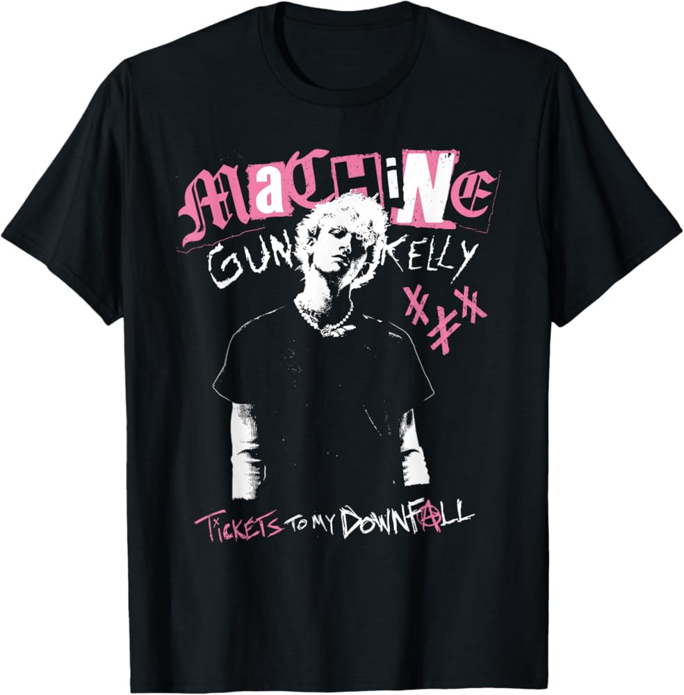 Official Machine Gun Kelly Tickets to My Downfall T-Shirt | Amazon (US)