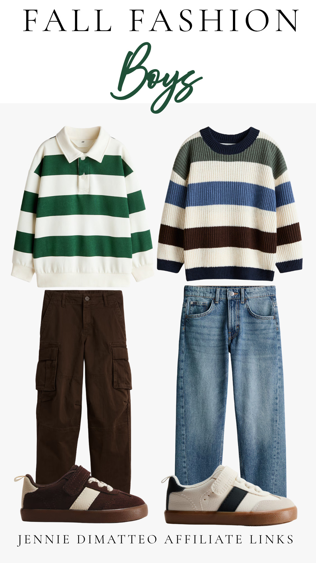 Boys fall outfits 🍂🤎 loving these easy striped layers, cargos + denim for everyday! Cute, comfy, and so easy to mix and match all season.

#LTKKids #LTKFamily #BoysFashion #BoysFallFashion #FallKidsFashion #BoysOutfits #KidsStyle #FallOutfits #BoysStyle #FallFavorites 

 #LTKootd #LTKSaleAlert #LTKKids
