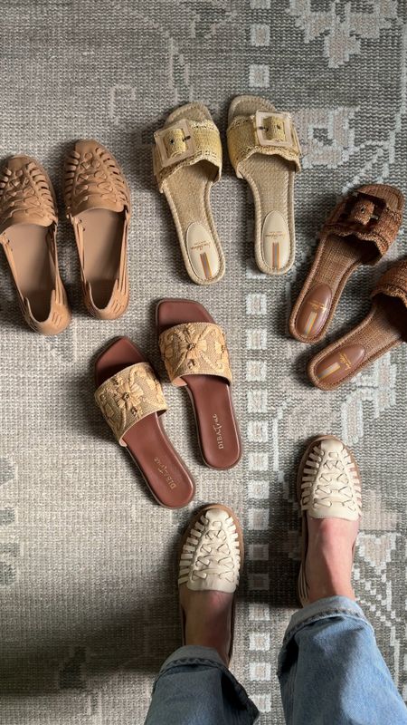 Some adorable pairs of spring and summer slip-ons and sandals 😍 I am loving the woven/raffia look of these sandals!!

#LTKVideo #LTKshoecrush #LTKstyletip