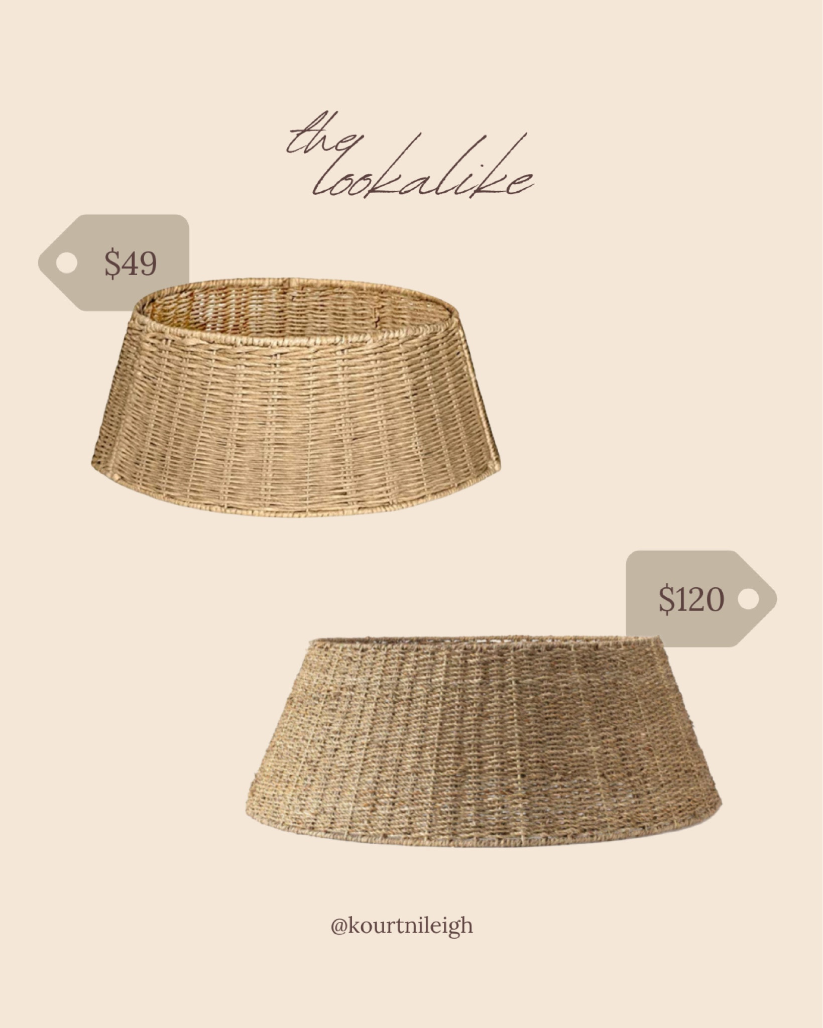 How cute are these Natural Woven Christmas Tree Collars. The perfect rustic base cover. The OG is also on sale right now for $96! 

#LTKHoliday #LTKsalealert #LTKSeasonal