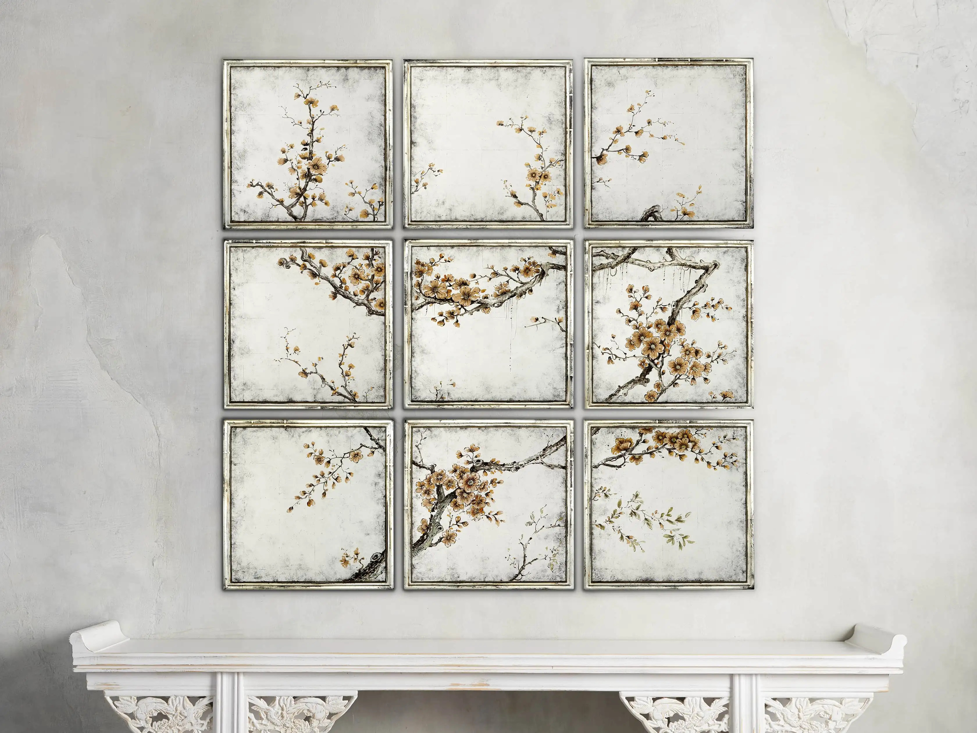 Cerise Wall Mirrors (Set of 9) | Arhaus