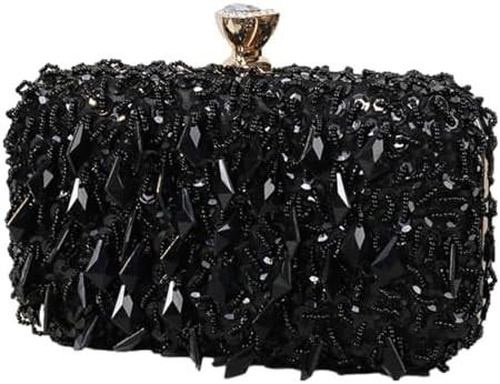 RomanticDesign Women Bling Evening Bag Fashion Embroidered Beaded Sequin Clutch Cocktail Wedding ... | Amazon (US)