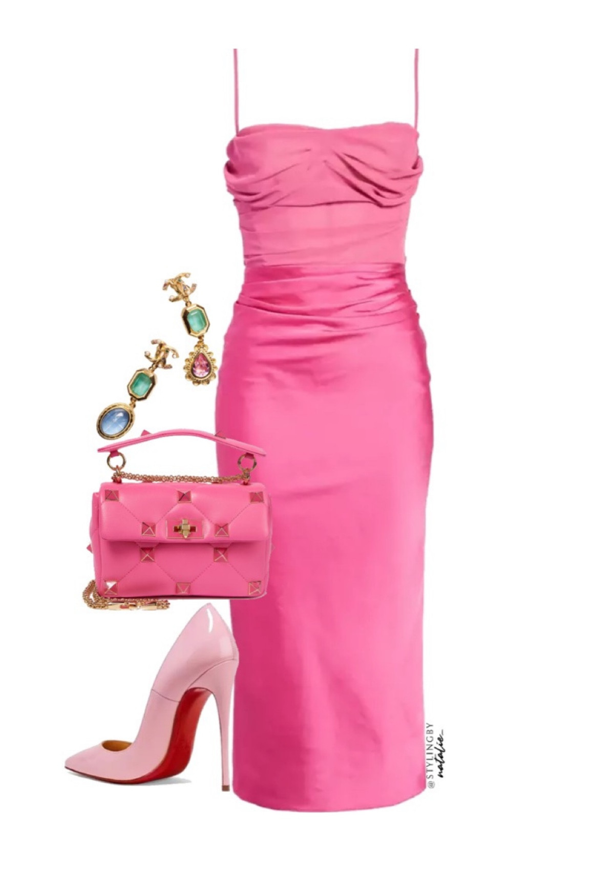open lace back dress Pink Rhinestone Loafers | Sparkly Flair