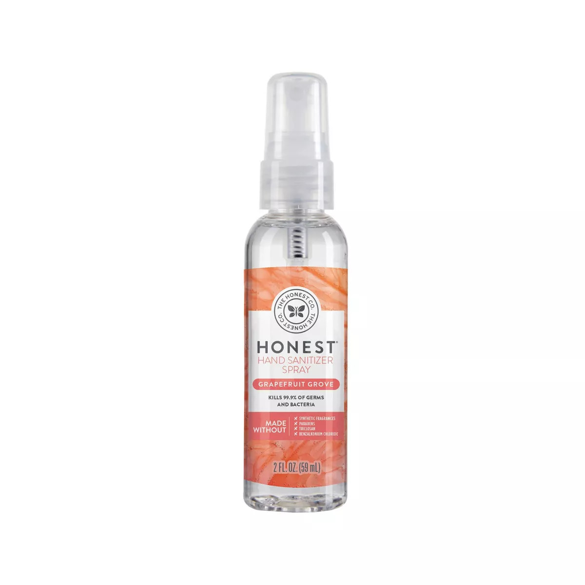 The Honest Company Hand Sanitizer Spray - Grapefruit Grove - 2 fl oz | Target