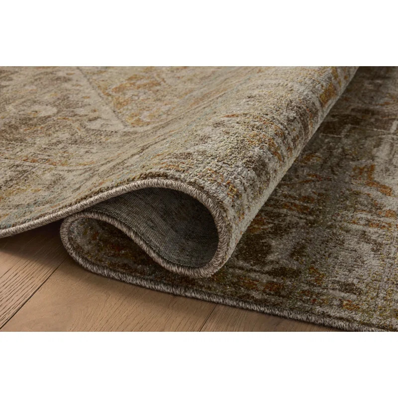 Magnolia Home by Joanna Gaines x Loloi Mona Brown Area Rug | Wayfair North America