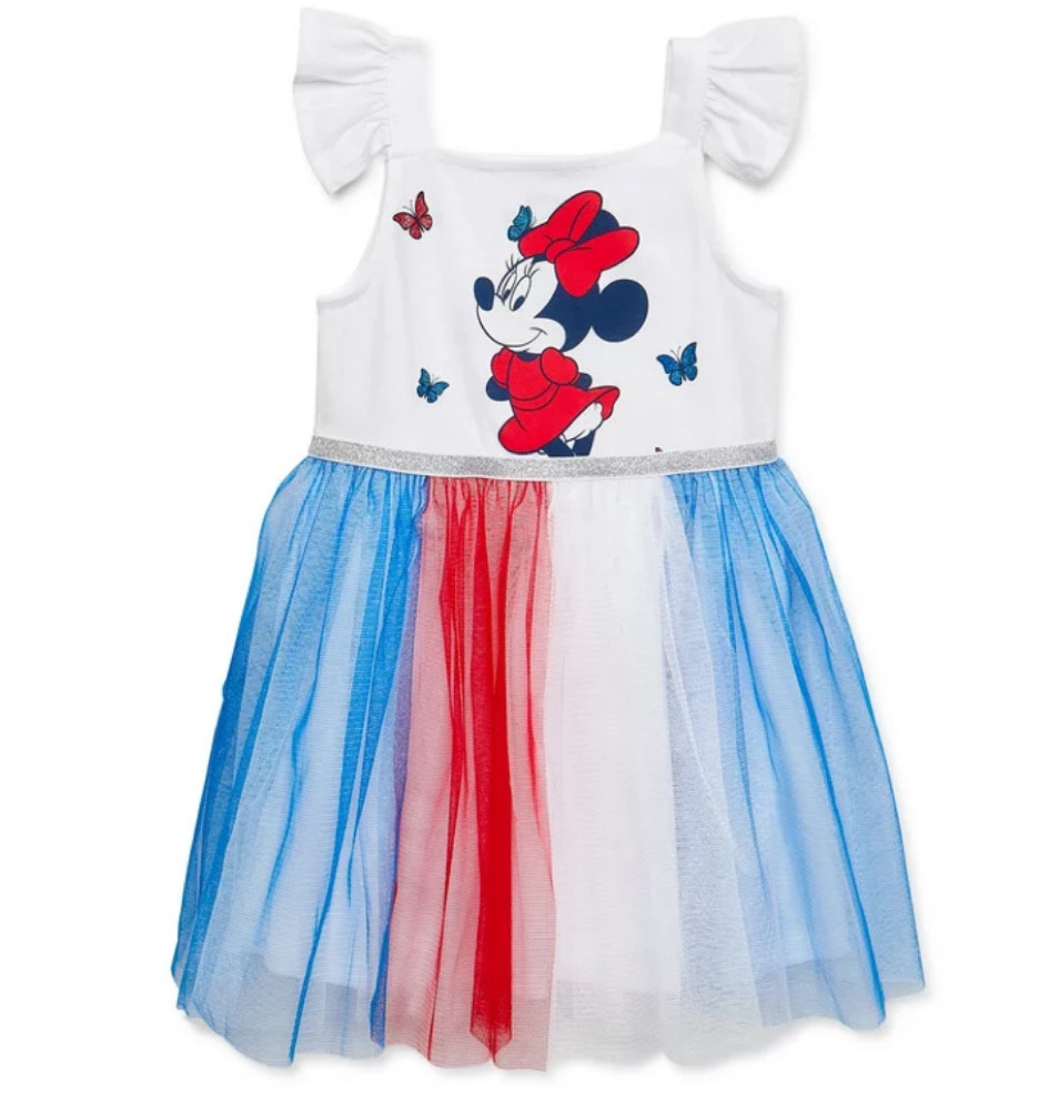 Minnie dress on sale under $15! Toddler girls. Disney dress. Minnie dress. Red white and blue dress. Red white and blue. 4th of July. 4th of July looks. Disney vacation dress. Disney vacation. Baby girls. Disney baby. Tutu Disney dress. Tutu dress. Character dress 

#LTKbaby #LTKkids #LTKsalealert