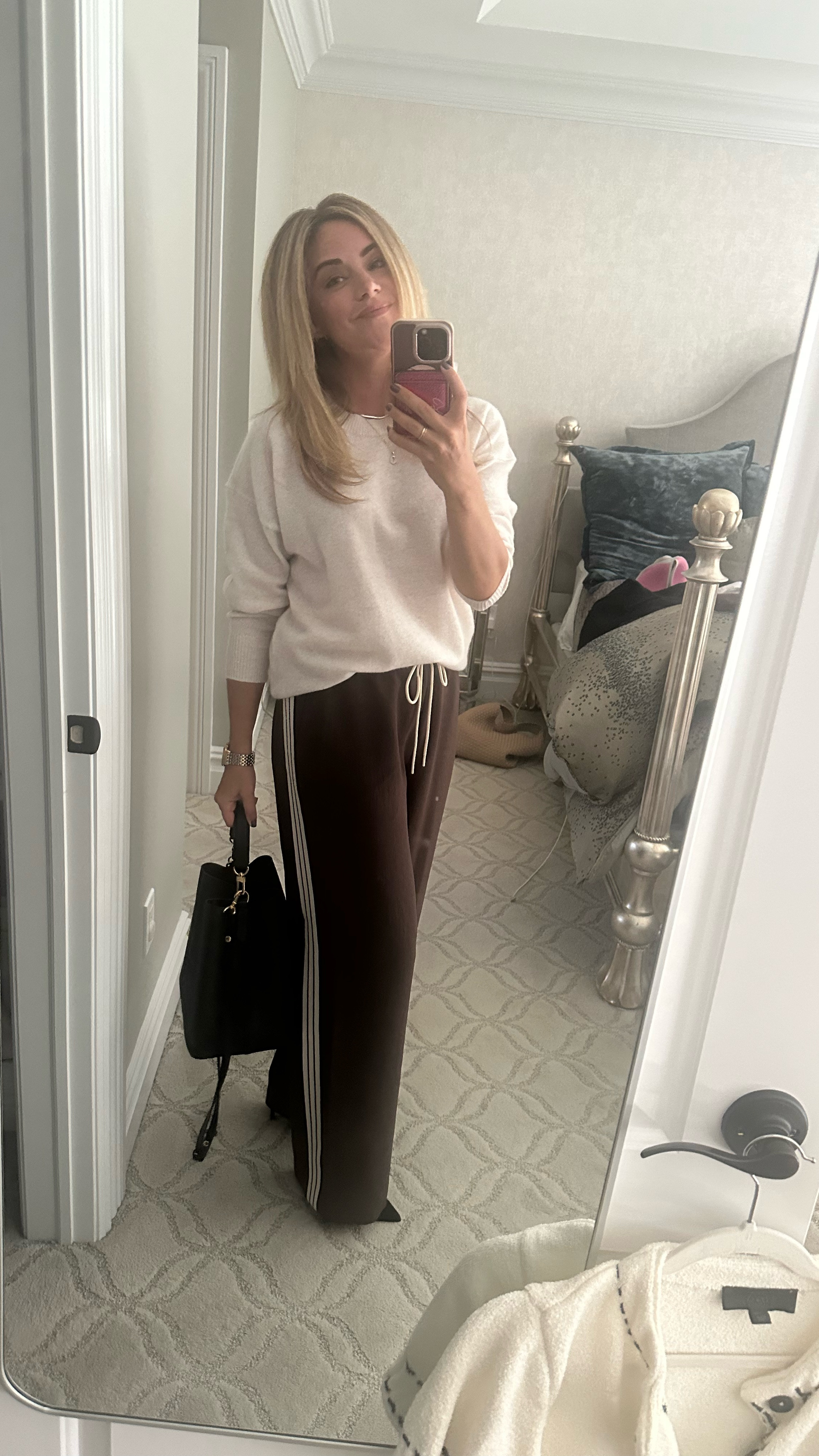 It’s dressed up athleisure! Dress pants but make them comfy !

#LTKSeasonal