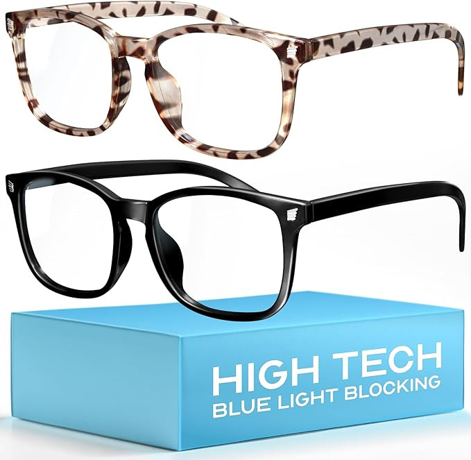 Amazon.com: livho High Tech Blue Light Glasses - Advanced Blue Light Blocking Computer Glasses - ... | Amazon (US)