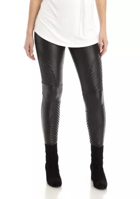 Spanx Women's Petite Moto Leggings - - | Belk