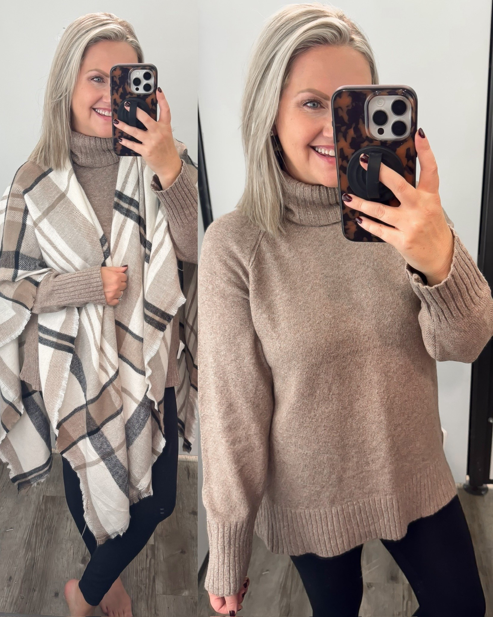 Dare I say it, here is a great holiday outfit 🤣 This flannel fringe poncho from Old Navy is so soft and cozy. This would be a great option for Thanksgiving dinner  

#LTKFindsUnder50 #LTKOver40 #LTKSeasonal