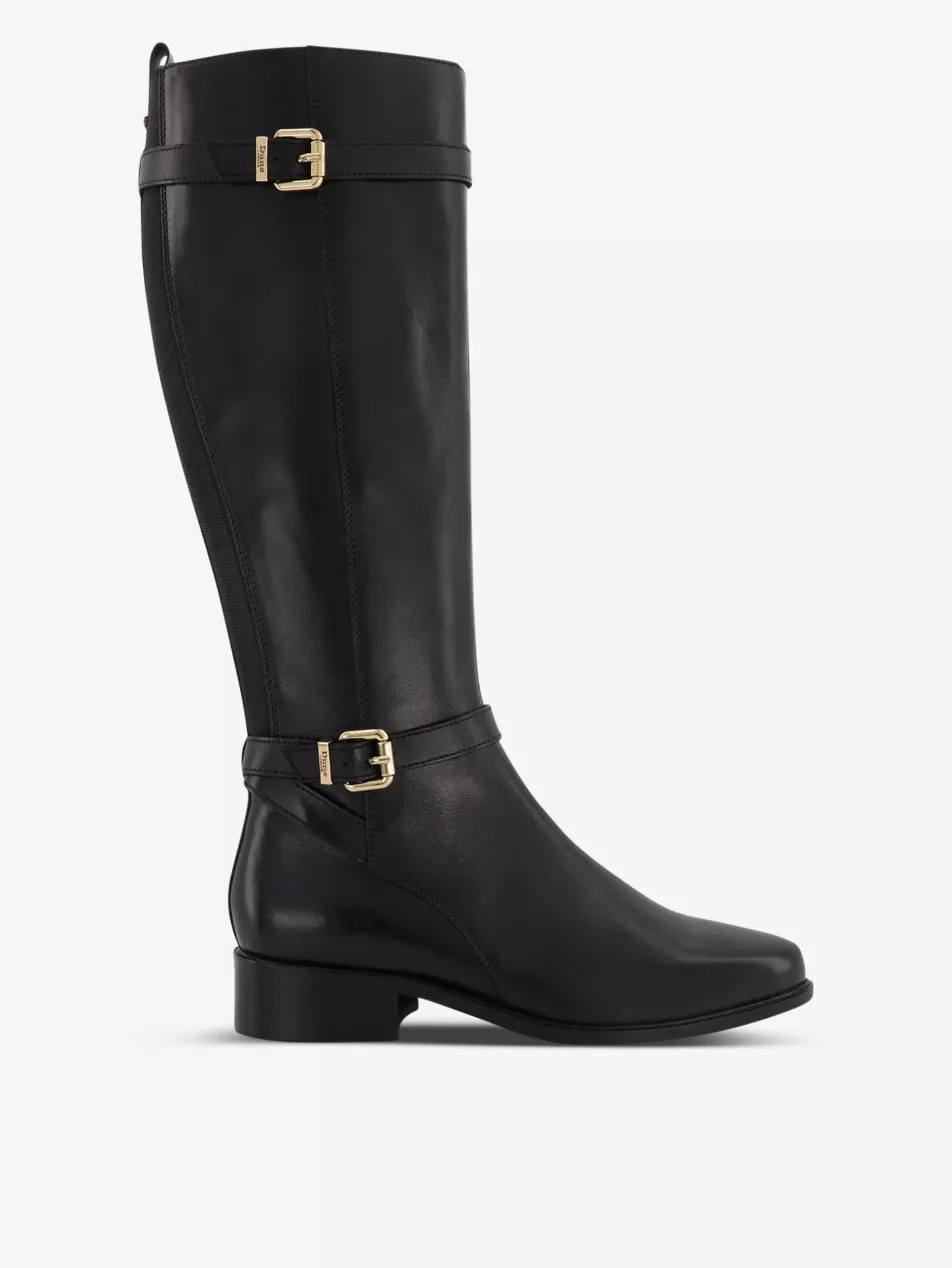 Tepi side-buckle leather knee-high boots | Selfridges