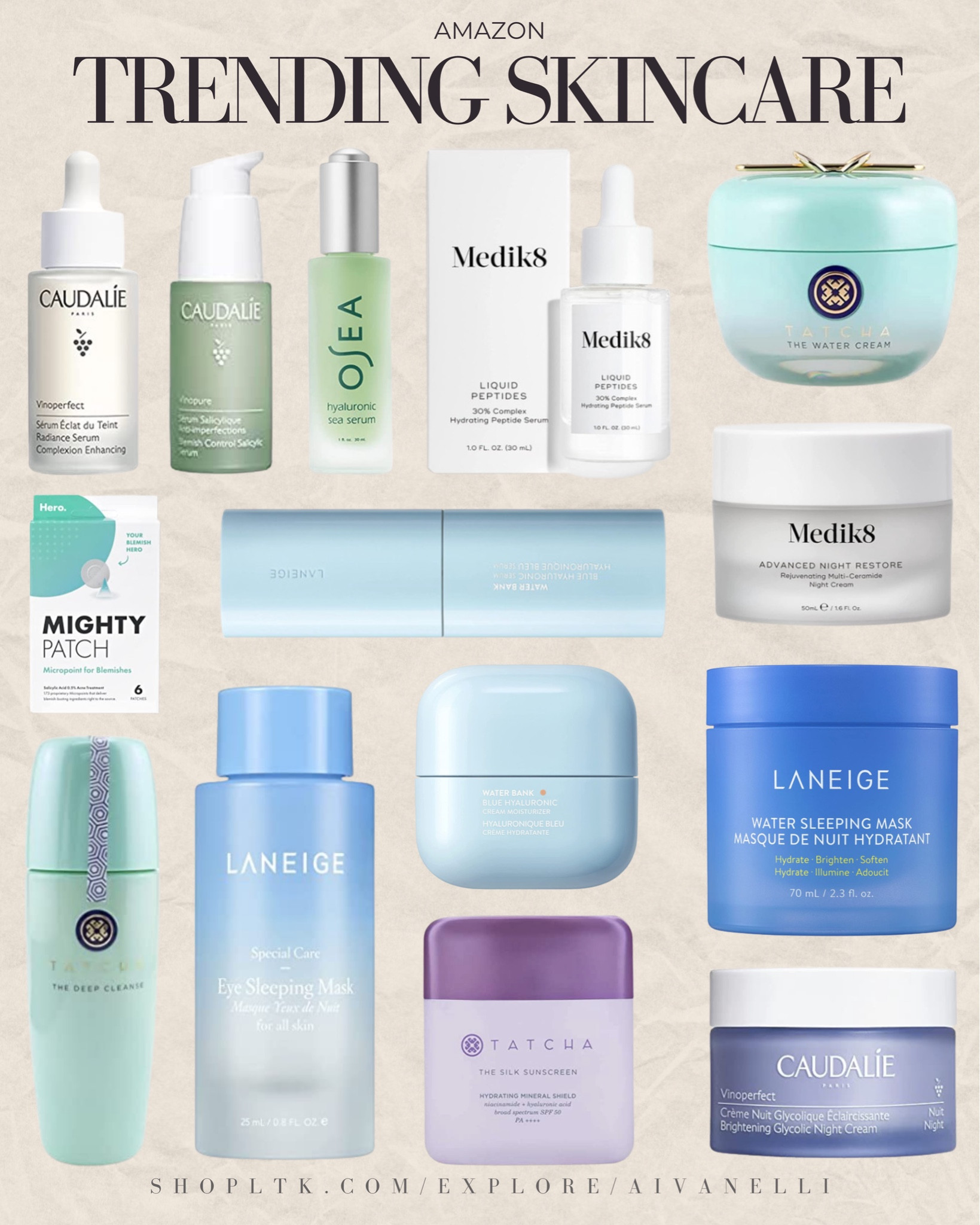 Amazon Trending Skincare!

Women’s date night outfit ideas
Women’s distressed denim
Leather pants
Black heels
Hoop earrings
Black clutch
Black bodysuit
Women’s night looks
Styled look
Women’s workwear
Makeup
Makeup palette
Concealer
Foundation
Bronzer
Mascara
Tarte
Eyeshadow palette
Womens booties
Womens boots
Fall boots
Fall booties
Fall style
Holiday gift guide
Gift guide for her
Gifts for her
Gifts for the beauty lover
Christmas gift guide

#LTKunder50 #LTKSeasonal #LTKbeauty