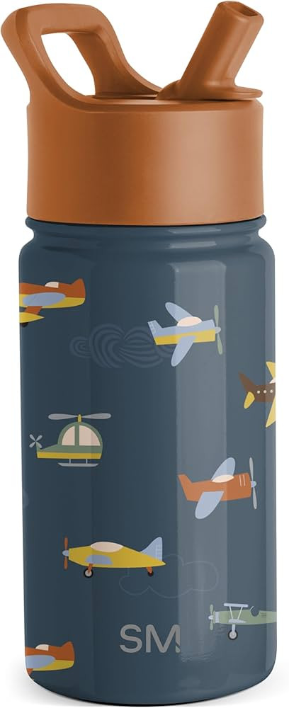 Simple Modern Kids Water Bottle with Straw Lid | Insulated Stainless Steel Reusable Tumbler for T... | Amazon (US)