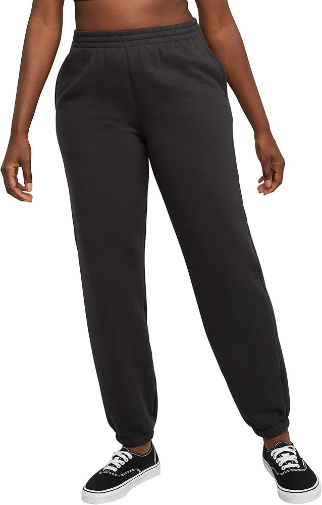 Hanes Women's Originals Midweight Fleece Jogger Sweatpants with Pockets (Plus Sizes Available) | Amazon (US)