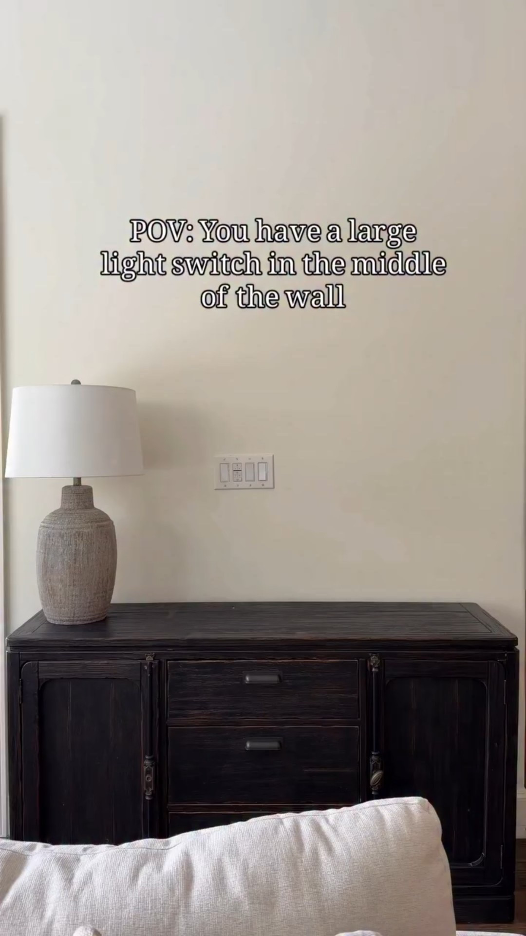 Solving this design dilemma! This large light switch in the middle of the wall has been tricky to decorate around, so I decided to decorate with it, incorporating it into the gallery wall. 

All the prints are purchased from Etsy!  Most frames are from Target. 

#homedecor #neutralhome #diyhomedecor #transitionaldesign #arches