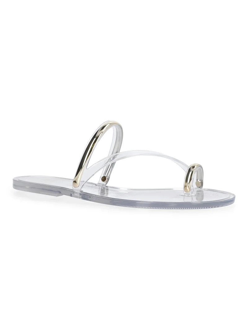 Madden NYC Women's Toe Ring Jelly Slide Sandals | Walmart (US)