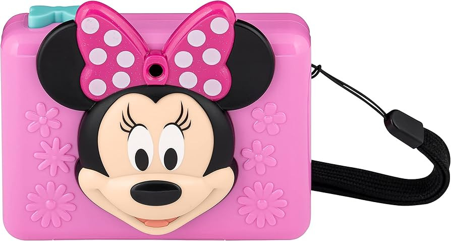 ekids Minnie Mouse Kids Camera with SD Card, Digital Camera for Kids with Video Camera, Built-in ... | Amazon (US)