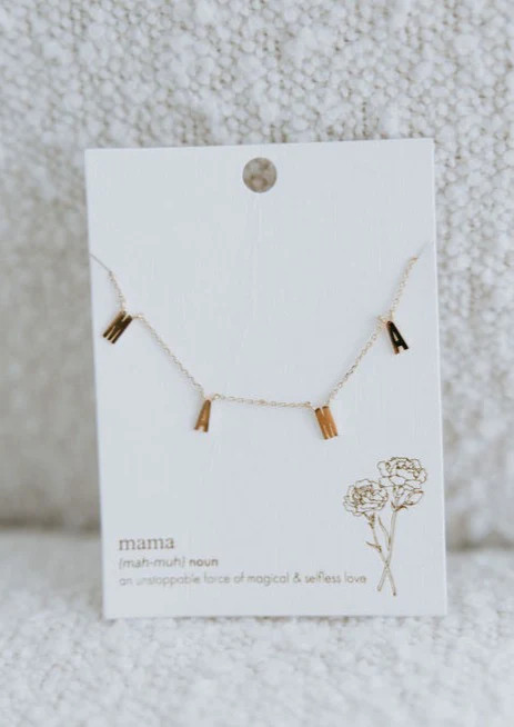 Mama Charms Chain Necklace | Lauriebelles