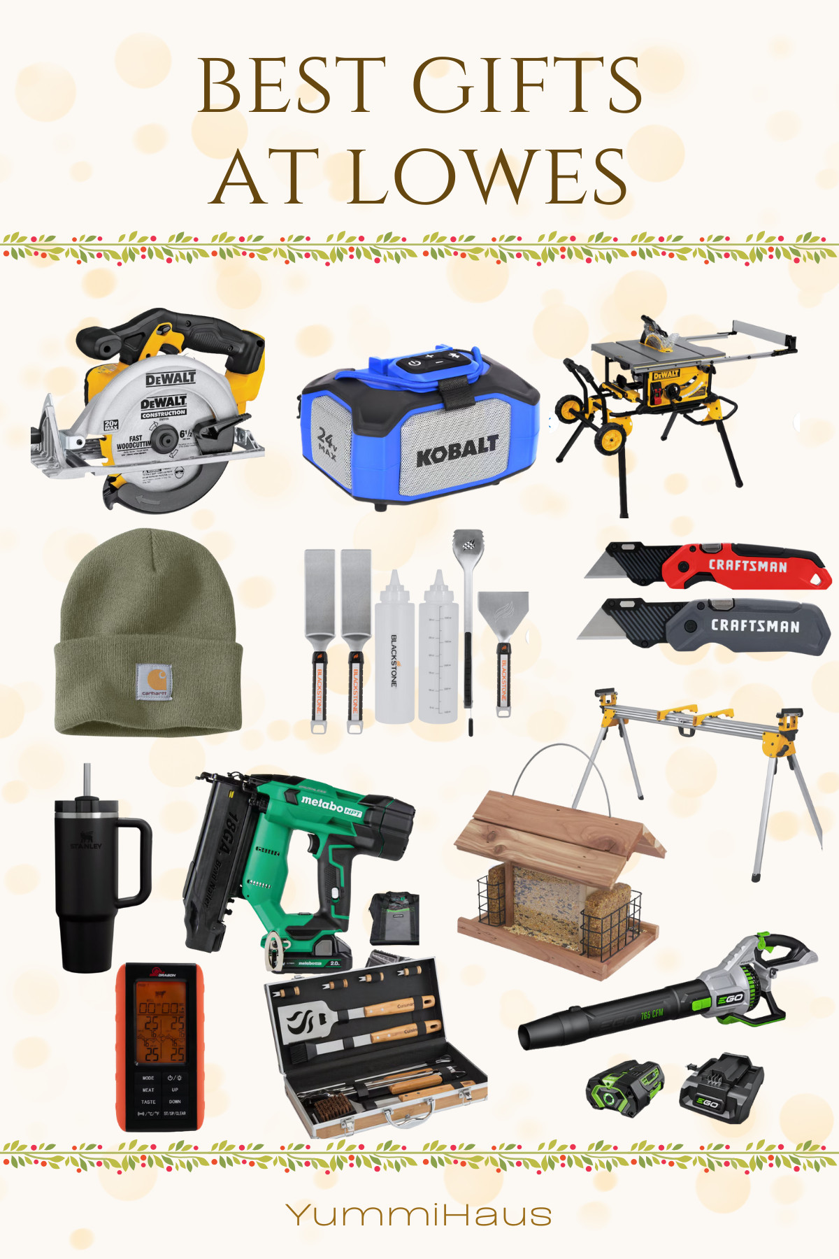  

 Gift shopping made simple at Lowe’s! From must-have tools and handy gadgets to home upgrades and outdoor essentials, this guide is packed with thoughtful picks that any guy—or DIY enthusiast—will love. Tap to shop my favorite finds that make gifting easy and practical this season. 

#LTKGiftGuide #LTKHoliday #LTKMens