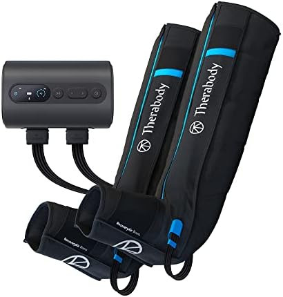 Therabody RecoveryAir Prime - Compression Massage Boots - Adjustable Range Air Pressure Muscle Recov | Amazon (US)