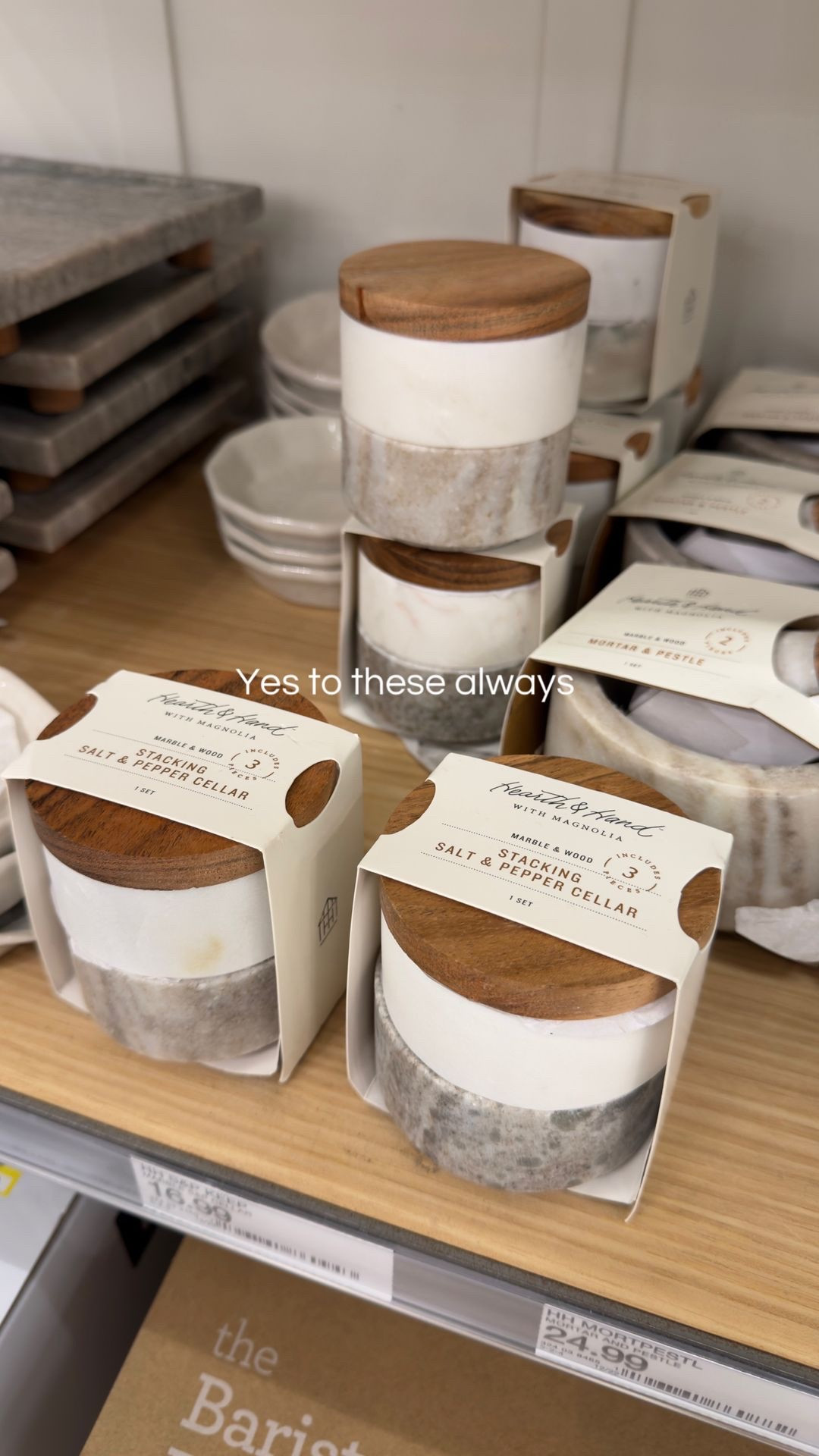 Hearth and hand salt and pepper holders

#LTKHome #LTKSaleAlert