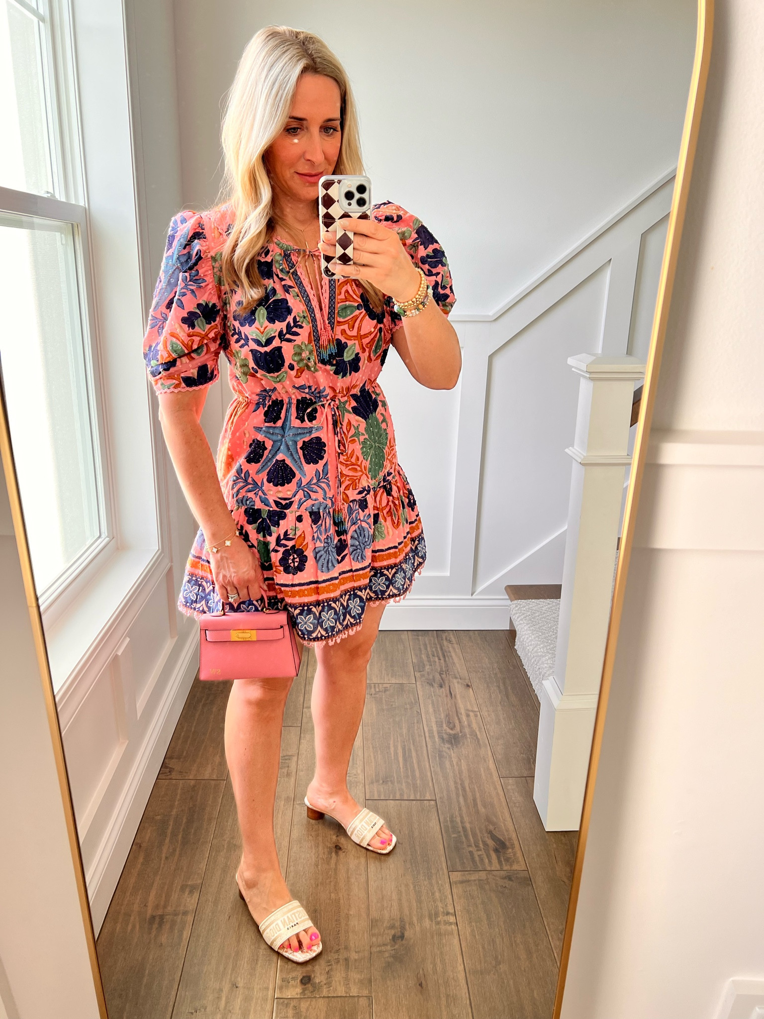 Summer Dress

Farm Rio Dress - wearing true size medium

Hermes inspired purse

Christian Dior sandals 

#pink #dress #farmrio #vacationdress #mothersday

#LTKparties #LTKstyletip