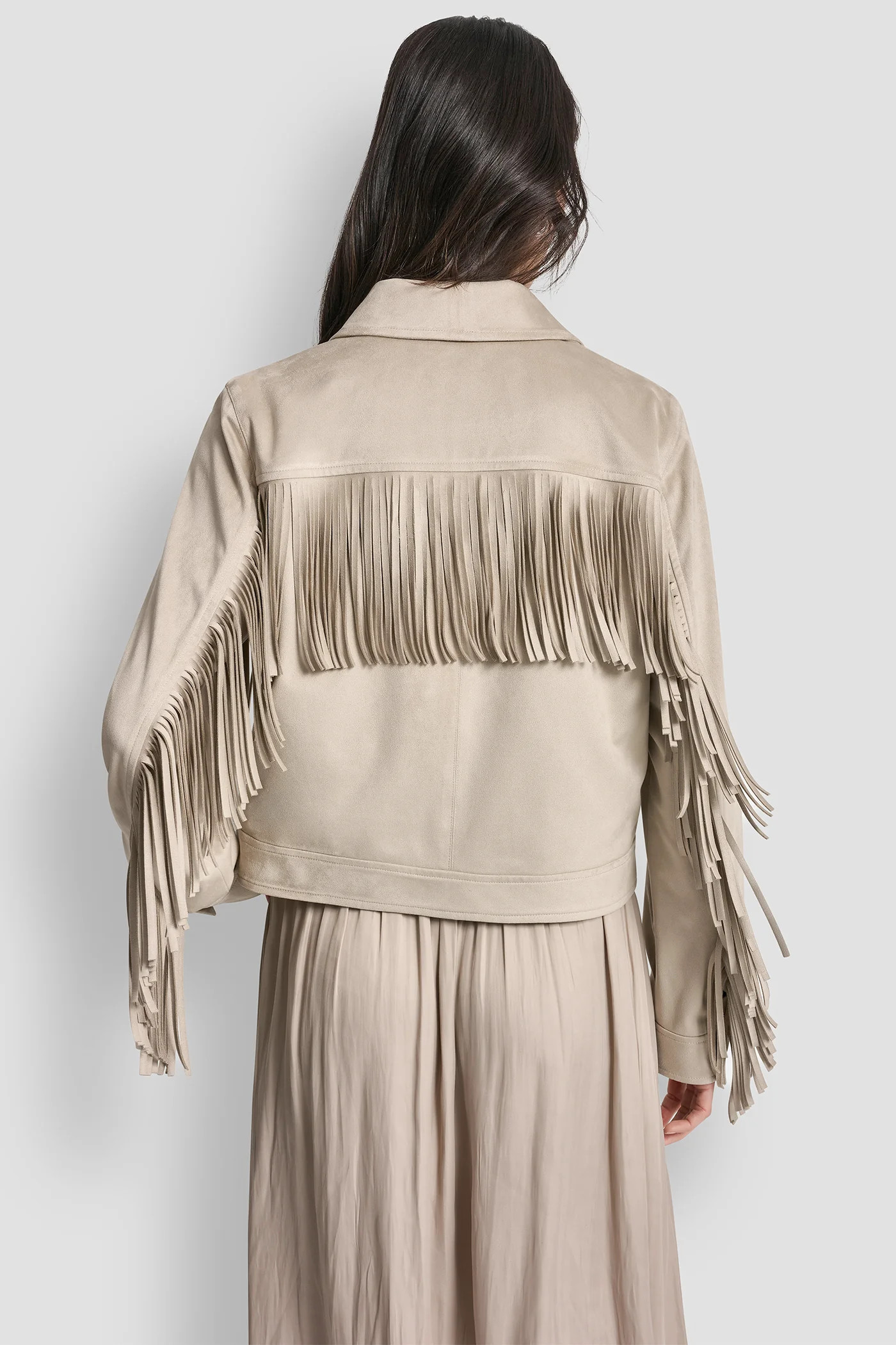 FRINGE JACKET | DKNY