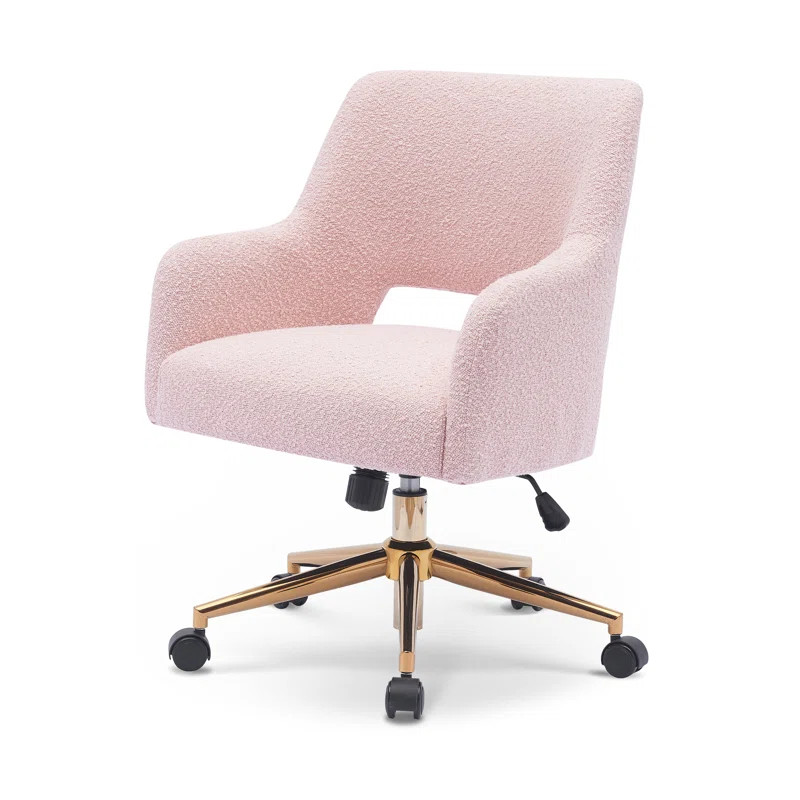 Boucle Task Rolling Office Chair | Wayfair North America