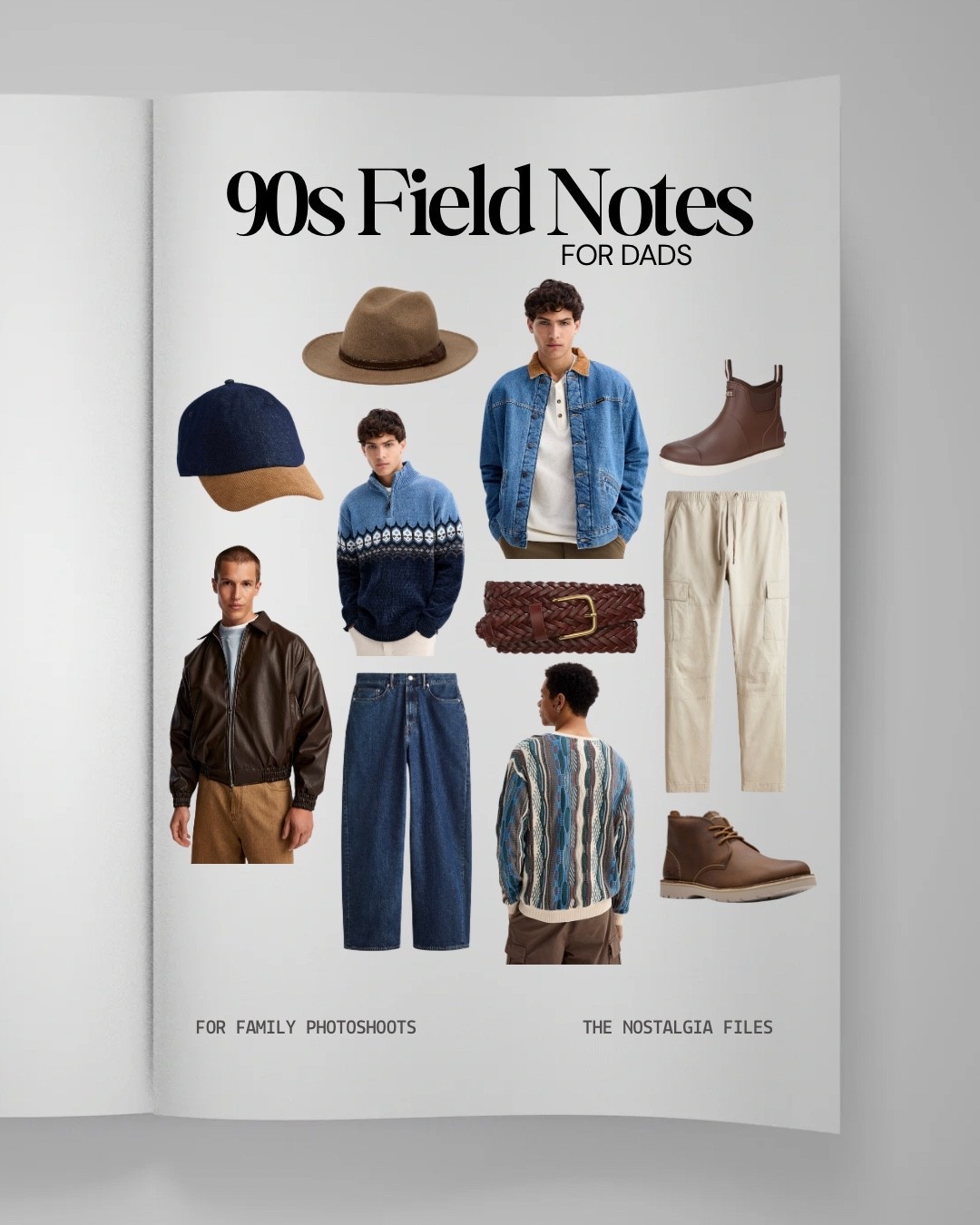 90s vibe for the outdoorsy dad 