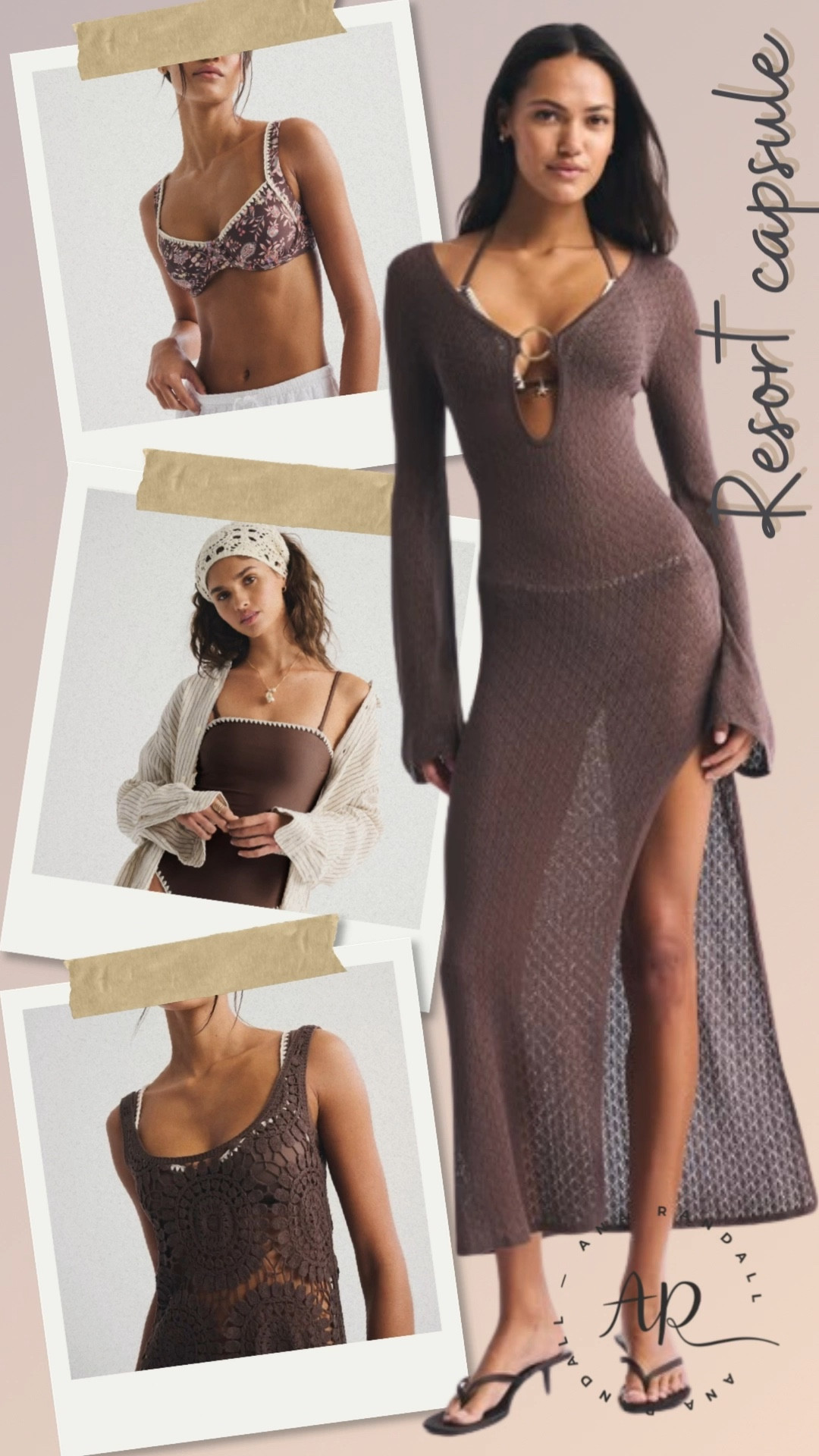 Resort capsule wardrobe essentials for elevated vacation style.
Chic swim tops, crochet dresses, sheer cover-ups, and statement resort dresses designed for beach days, poolside lounging, and sunset dinners. These lightweight, breathable pieces are perfect for warm-weather travel, tropical vacations, and effortless resort outfits with a luxury feel.

#resortwear #resortcapsule #vacationoutfits #beachwear #crochetdress #coverupstyle #swimwearfashion #summerwardrobe #travelstyle #bohostyle #LTKfinds

#LTKTravel #LTKdayinmylife