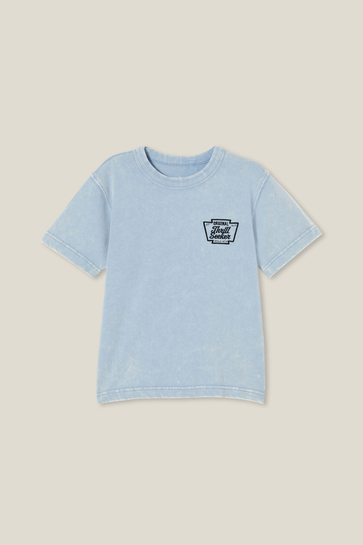 Lucas Acid Wash Short Sleeve Tee | Cotton On (US)