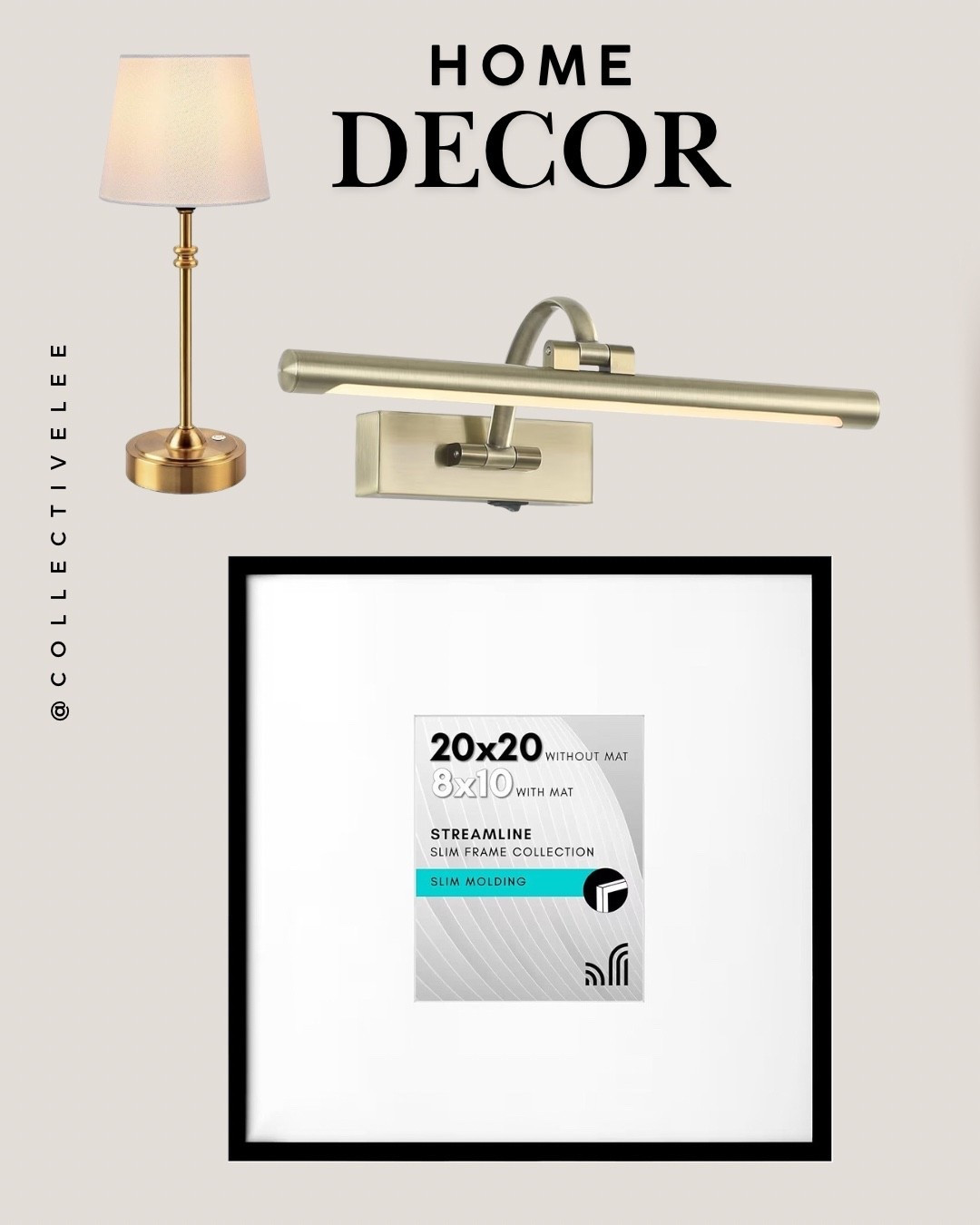 Wireless lights are an easy upgrade to any home that help elevate the space. 

Home decor picture frames. Wireless lights. Home elevate 

#LTKSeasonal #LTKHome