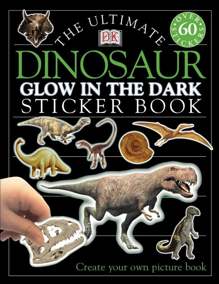 Ultimate Sticker Book: Dinosaur -- Glow in the Dark (Ultimate Sticker Books) | Amazon (US)