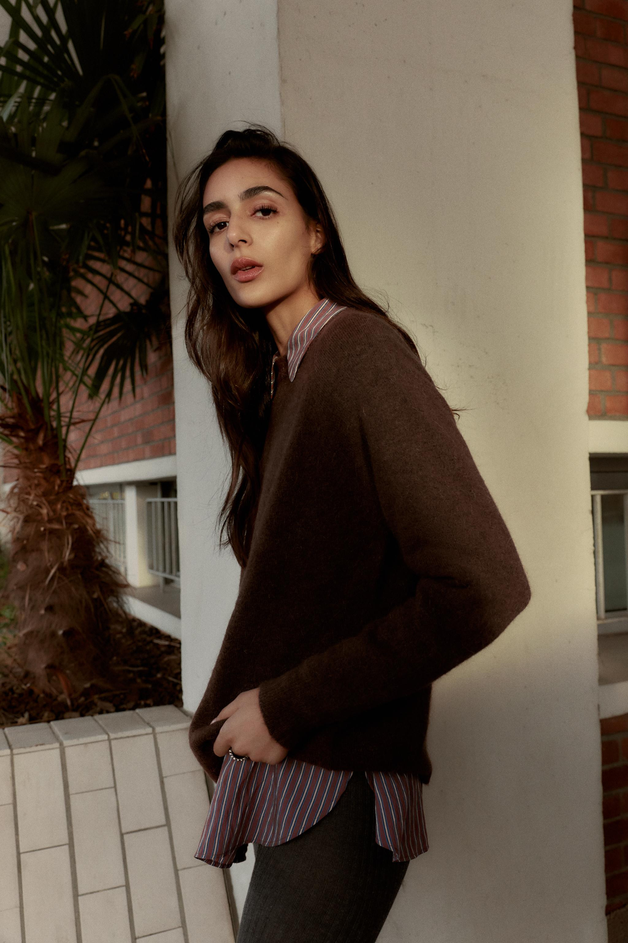 PULLOVER AUS WOLLE UND ALPAKA | Zara DE