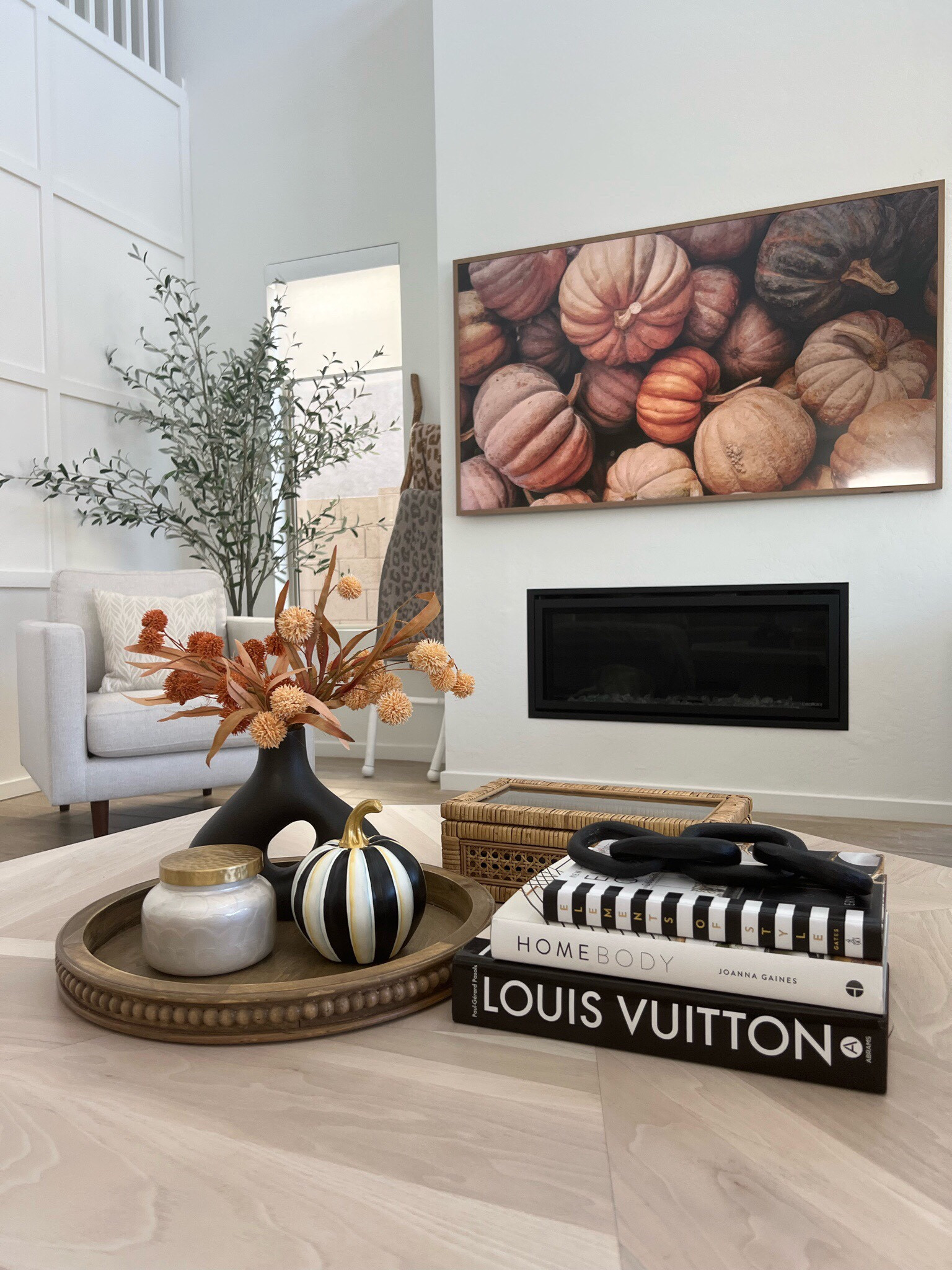 Fall coffee table living room decor update!

Frame Tv prints, frame Tv, Samsung frame Tv, fall decor, fall home decor, fall coffee table decor, affordable fall decor, amazon fall decor

#LTKSeasonal #LTKhome