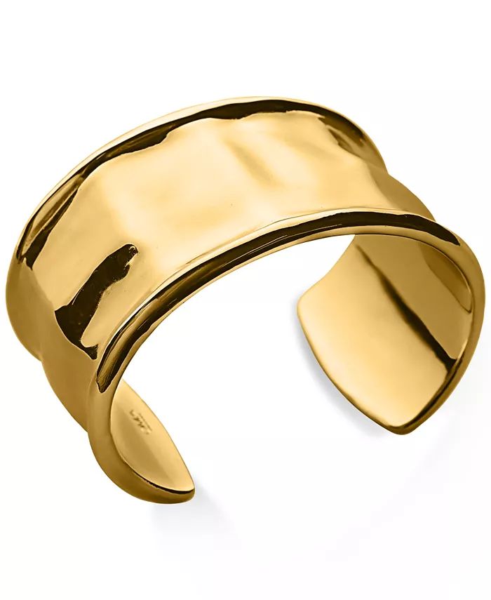 OMA THE LABEL Gold-Tone Oriki Bangle Cuff Bracelet - Macy's | Macy's