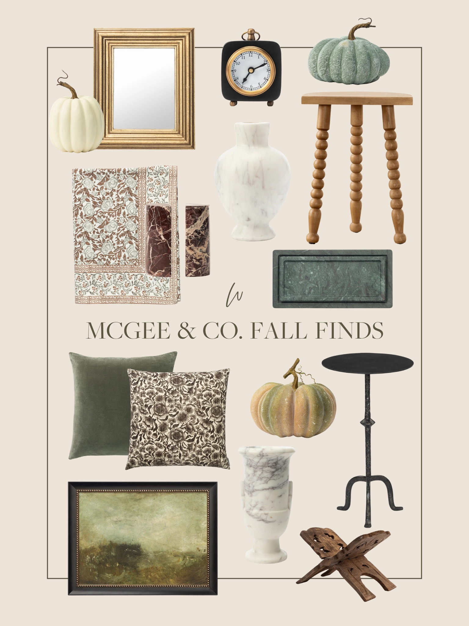 The McGee & Co. fall collection is here and the pieces are so beautiful! This year’s collection is based on intention. Intentional living, intentional pieces… I love the moody and warm tones, and neutrality of these pieces  

#LTKHome #LTKStyleTip #LTKSeasonal