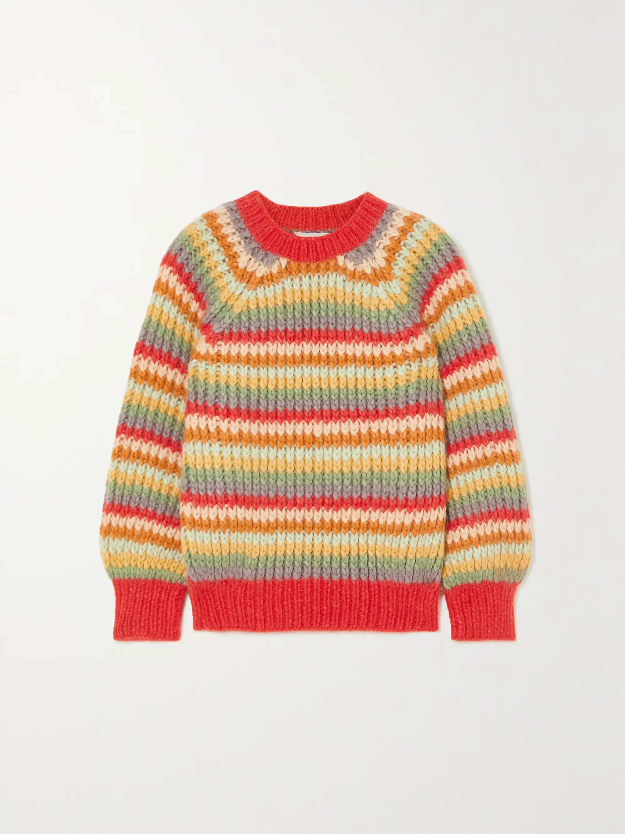 Field Pullover aus einer Alpakawollmischung mit Streifen | NET-A-PORTER (UK & EU)