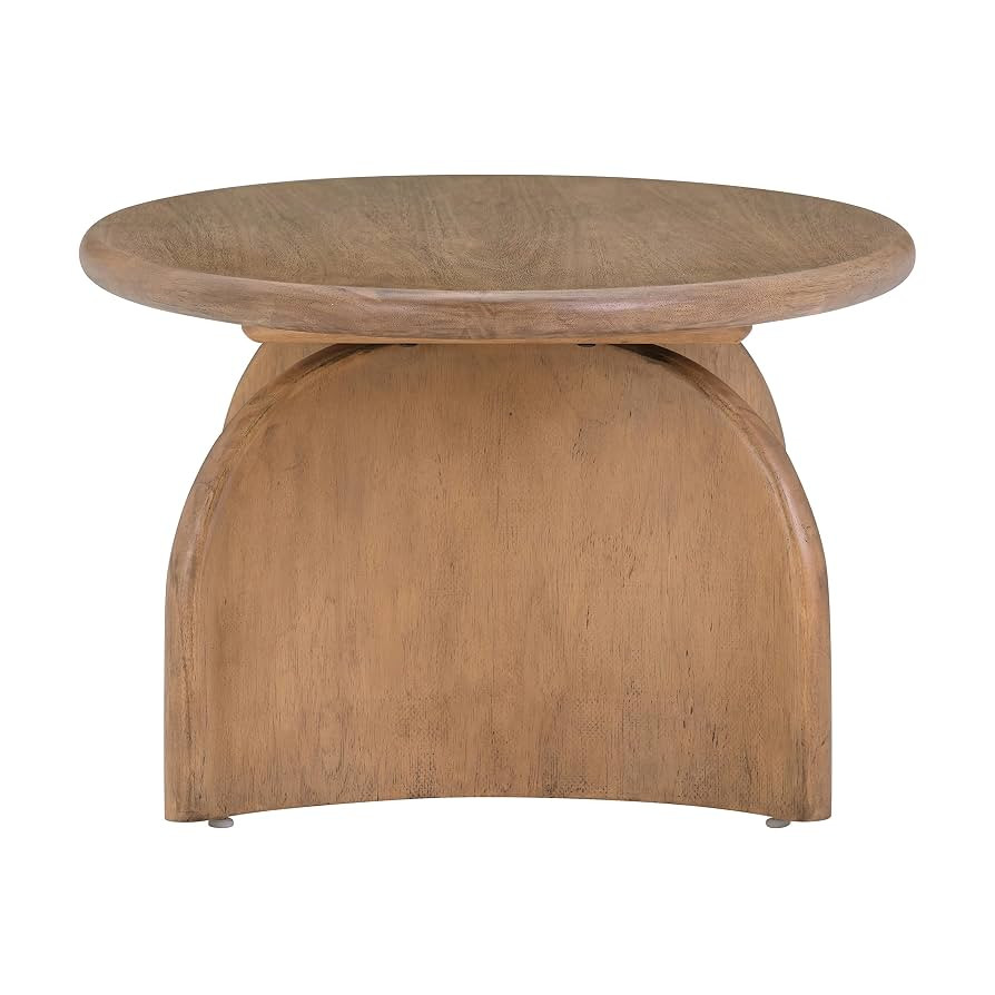 Tov Furniture Sofia Cognac Wooden Coffee Table | Amazon (US)