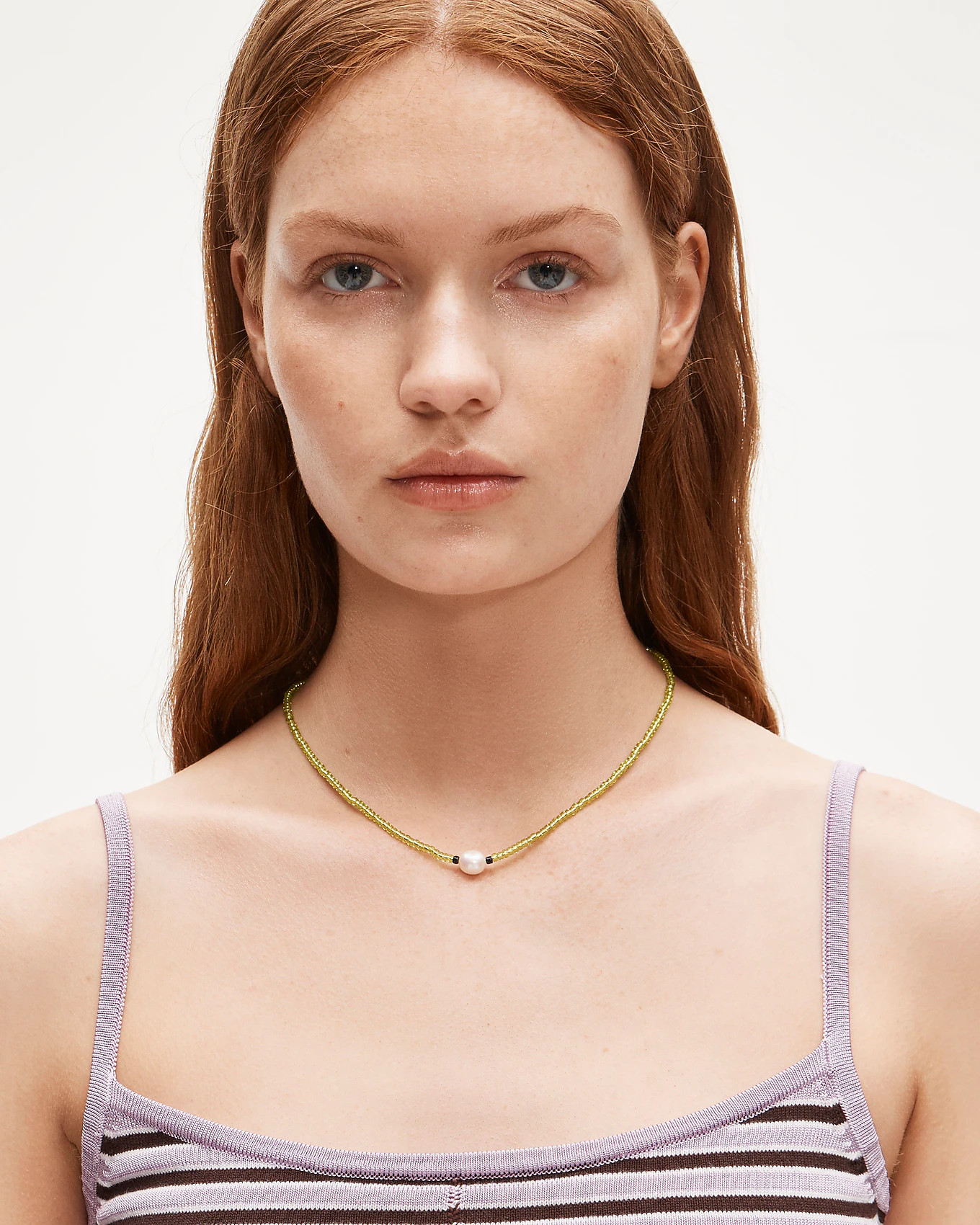 Beaded freshwater pearl necklace | J. Crew US