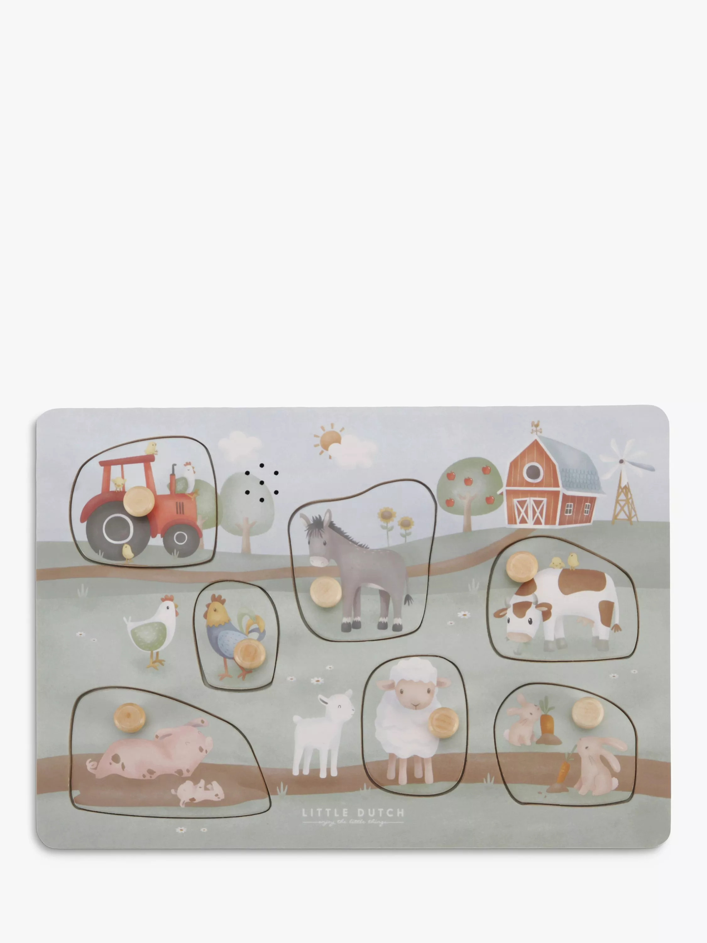 Little DutchLittle Farm Sound Puzzle, FSC-Certified Wood | John Lewis (UK)