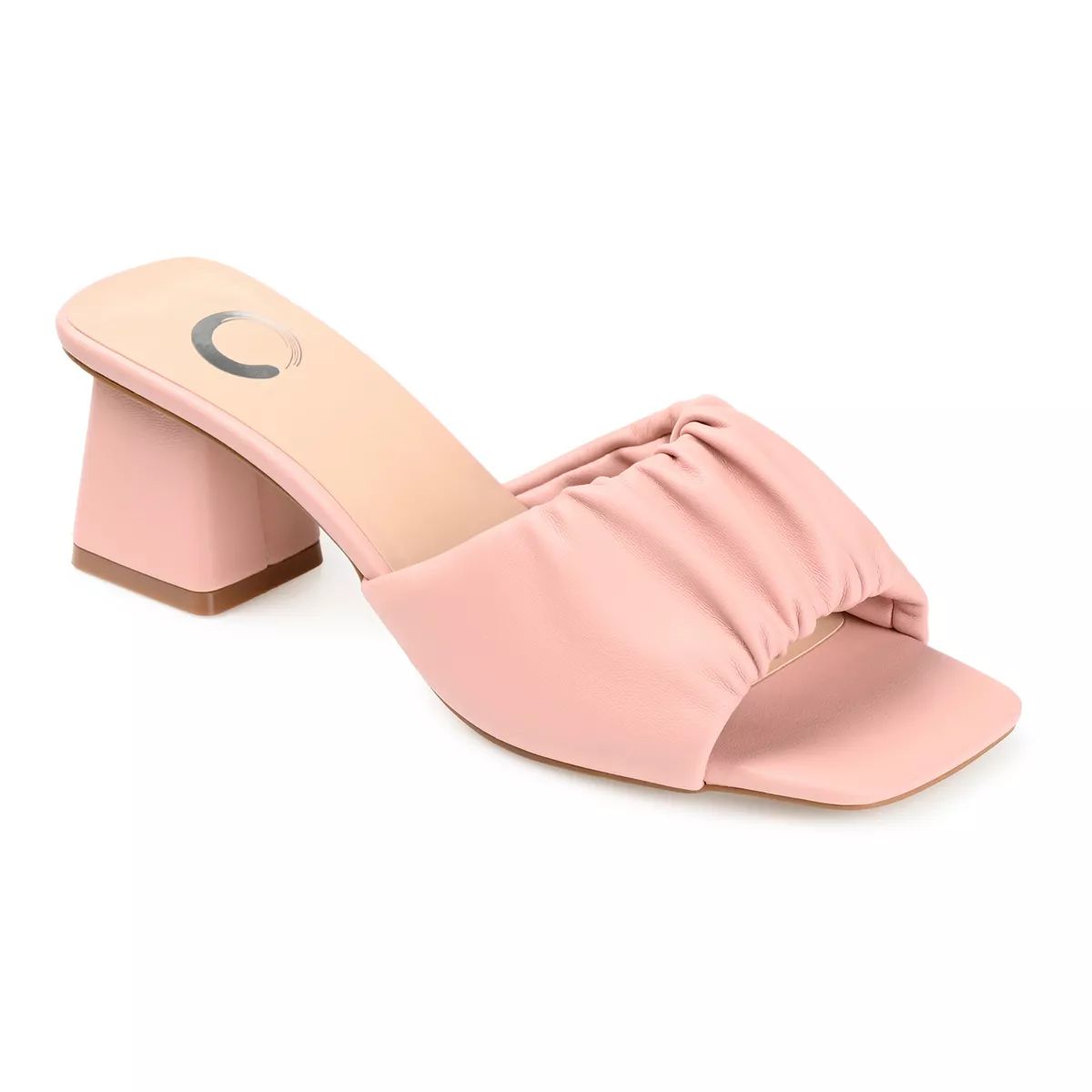 Journee Collection Briarr Women's Heeled Slide Sandals | Kohl's