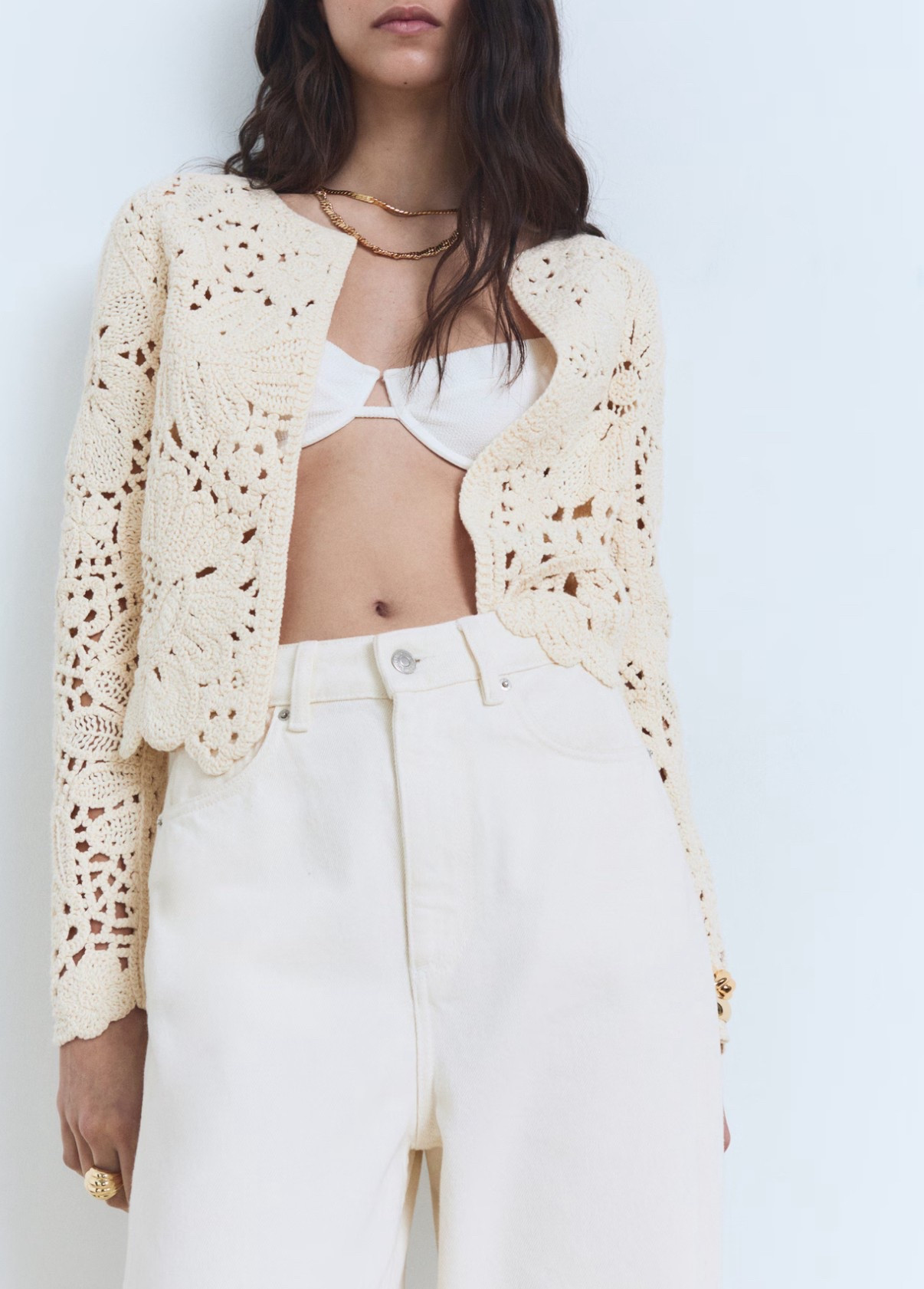 Mango’s new pieces for summer 👏🏻👏🏻 how cute is this cardigan? 

Spring fashion
Summer fashion
Graduation
Bridal outfits
