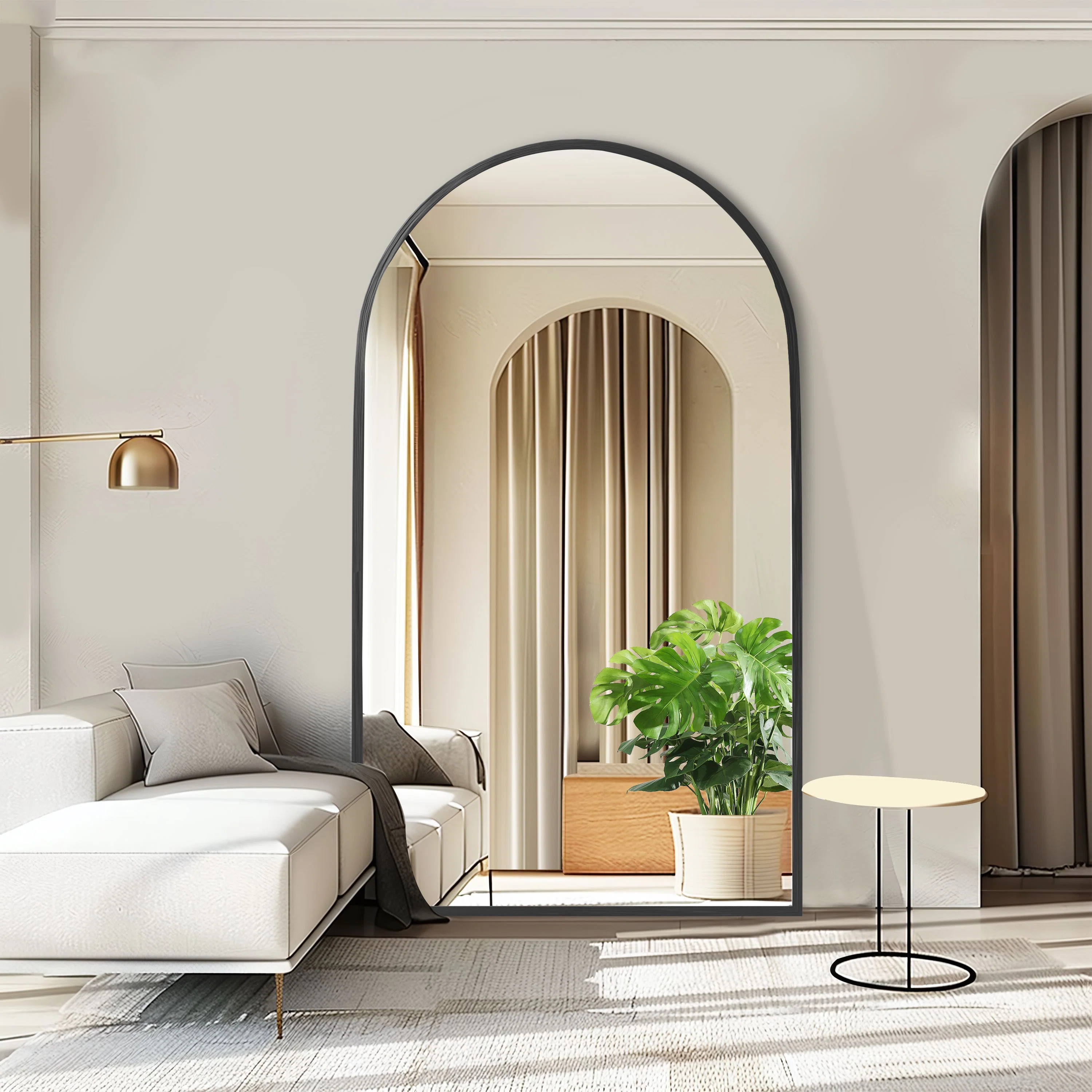 Latitude Run® Hildtraud Metal Arch Wall Mirror & Reviews | Wayfair | Wayfair North America