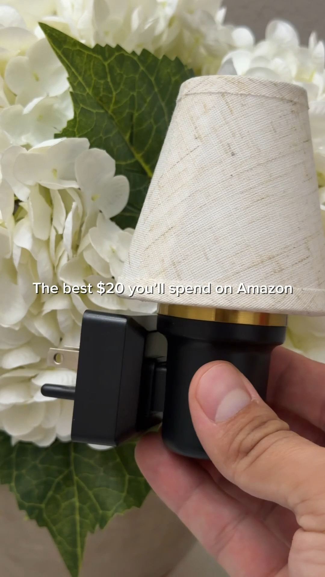 ELEVATED night light! Dusk to dawn feature with dimmable feature! 

Follow @jameskatehome for more home decor finds and ideas ☺️

.
.
.
.
.
.
.
#amazon #amazonfinds #amazonhome #affordablehome #boujeeonabudget