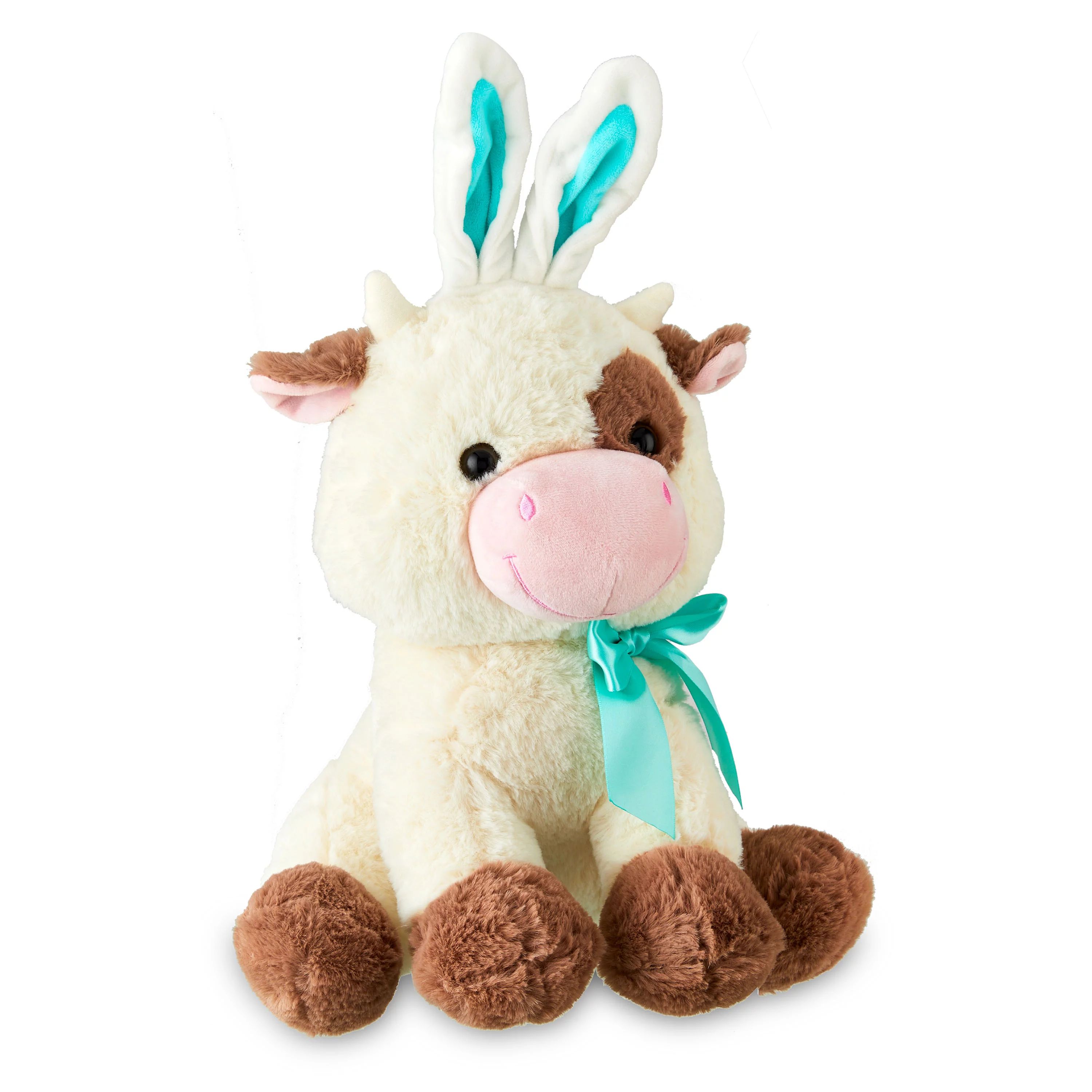 Way To Celebrate Easter Plush Cow with Bunny Ears | Walmart (US)