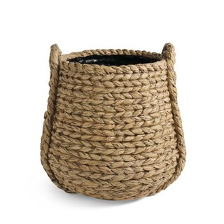 Carved Woven Planter | Grandin Road
